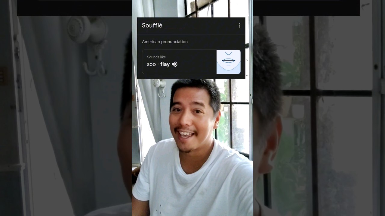 how do you read this word? souffle? ytshorts pronounce YouTube
