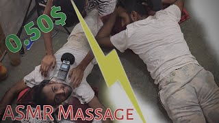 ASMR Back Massage For Sleep |Cracking | asmr massage