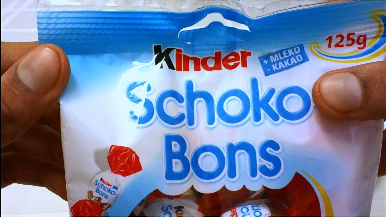 Kinder Schoko Bons Unwrapping And Review. [Sir Sebastian] 