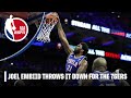 EMBIID WITH THE DROP-STEP HAMMER 🔨 | NBA on ESPN