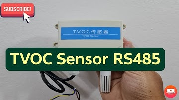 TVOC เซ็นเซอร์การตรวจสอบคุณภาพอากาศ MODBUS RS485 : miniature innovation