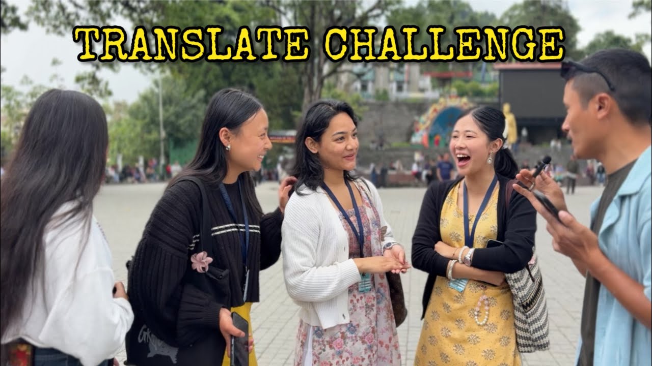 Nepali Language Social Experiment|Darjeeling|Chowrasta|