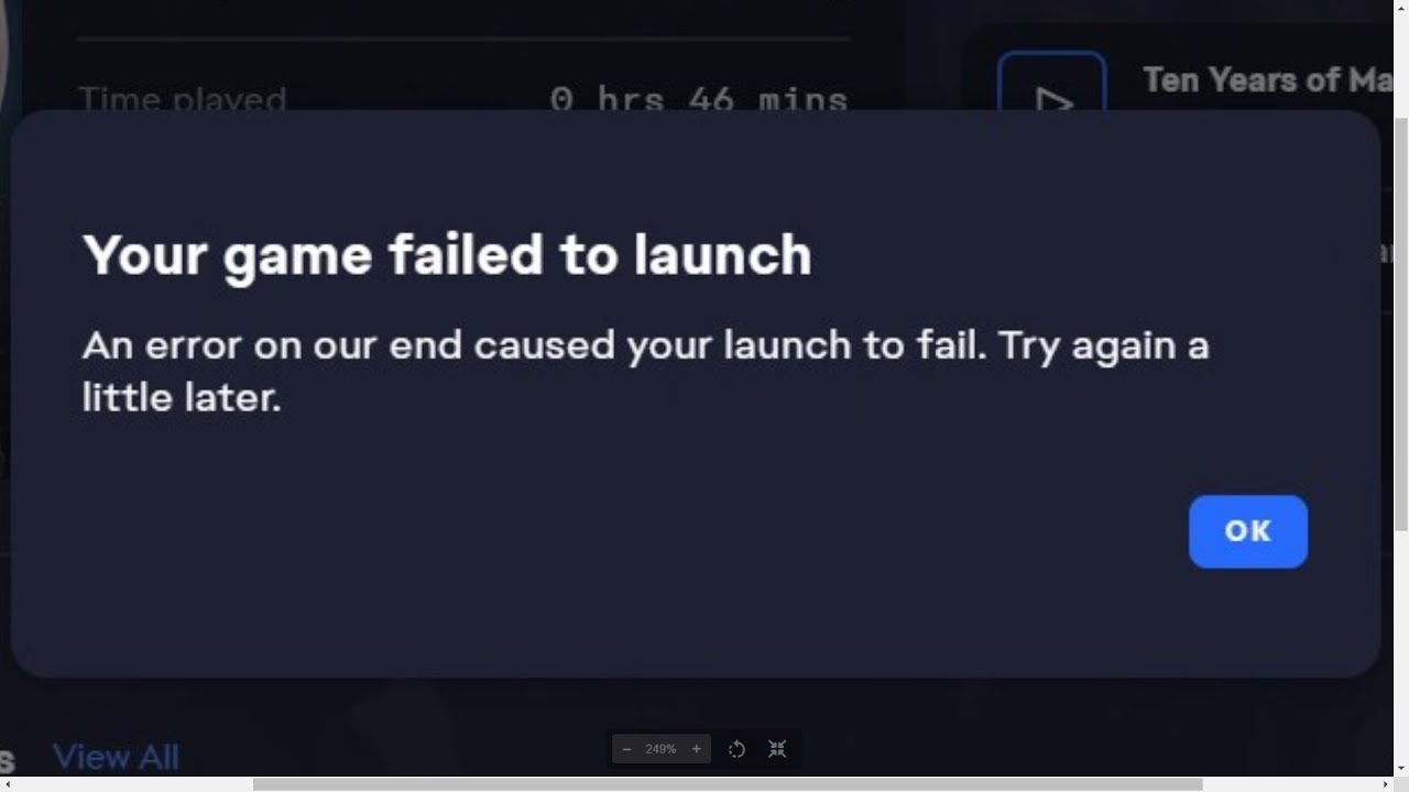 Fix EA App Error Your Game Failed To Launch An Error On Our End Caused Your Launch To Fail