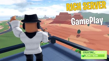 Rich Server Grinding Gameplay in Jailbreak...(Roblox Jailbreak)