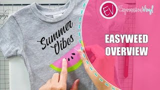 Siser EasyWeed Heat Transfer Vinyl Overview