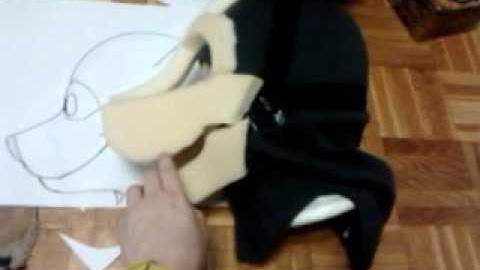 Fursuit head tutorial part 4