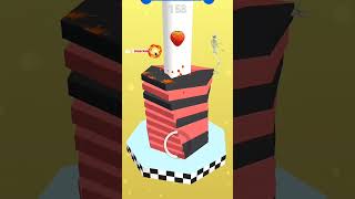 Stack Ball - Crash Platforms Live Own High Score #gameplay #live
