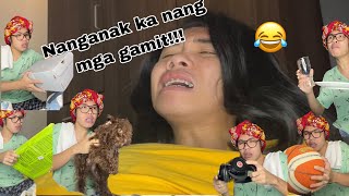 Isang Babae Na Nanganganak Nang Gamit