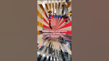 SS304 mesh cold punching euipment and dies hydraulic hole punching machine