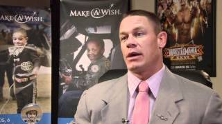 John Cena, WWE Superstar, Talks About Granting Wishes for Make-A-Wish®