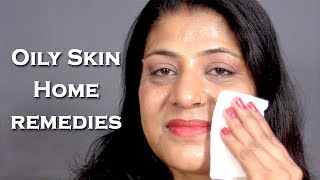 How To Do Oily Skin Care At Home / Home Remedies for Oily Skin @ ekunji