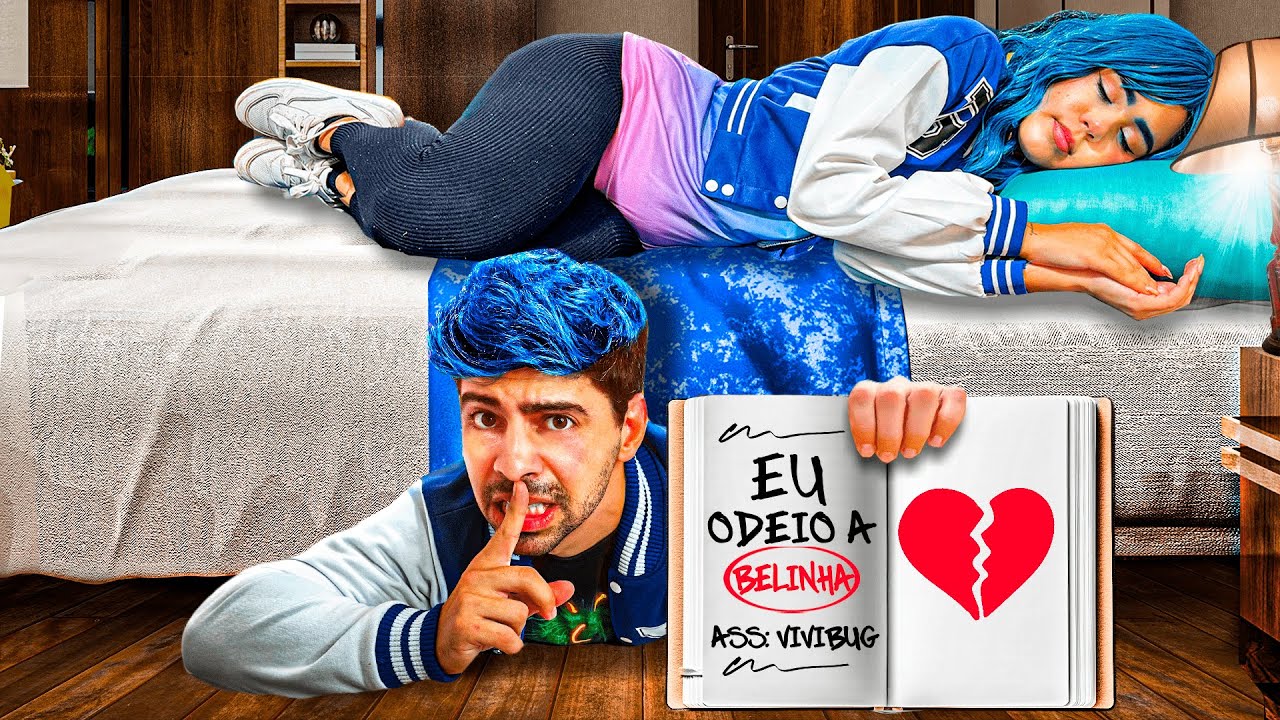 ENCONTREI O DIÁRIO SECRETO DA MINHA IRMÃ VILÃ!! NÃO ACREDITO NO QUE VI!!