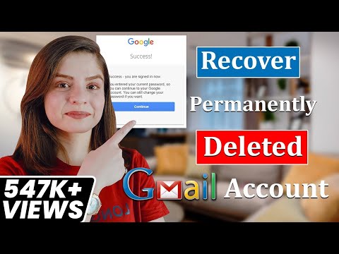 How to Recover Deleted Gmail Account
 | Simplest Guide on Web