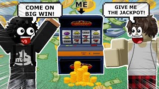 TROLLING AS A SLOT MACHINE IN ROBLOX VC (COMPILATION) | Roblox Funny Moments screenshot 3