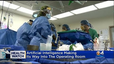 Doctors Increasingly Using Artificial Intelligence In Operating Rooms