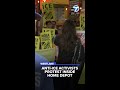 Anti-ICE activists protest inside Home Depot
