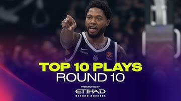 TOP 10 Plays | Rim-Shattering Thunder | RS ROUND 10 | EuroLeague Basketball 2025-26