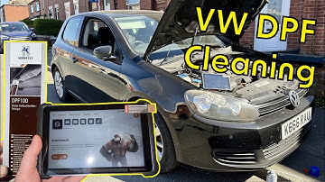 VW 2.0 TDI DPF Cleaning / Normfest DPF Cleaner Tested + Golf Static DPF Regen Using Thinkscan 689BT