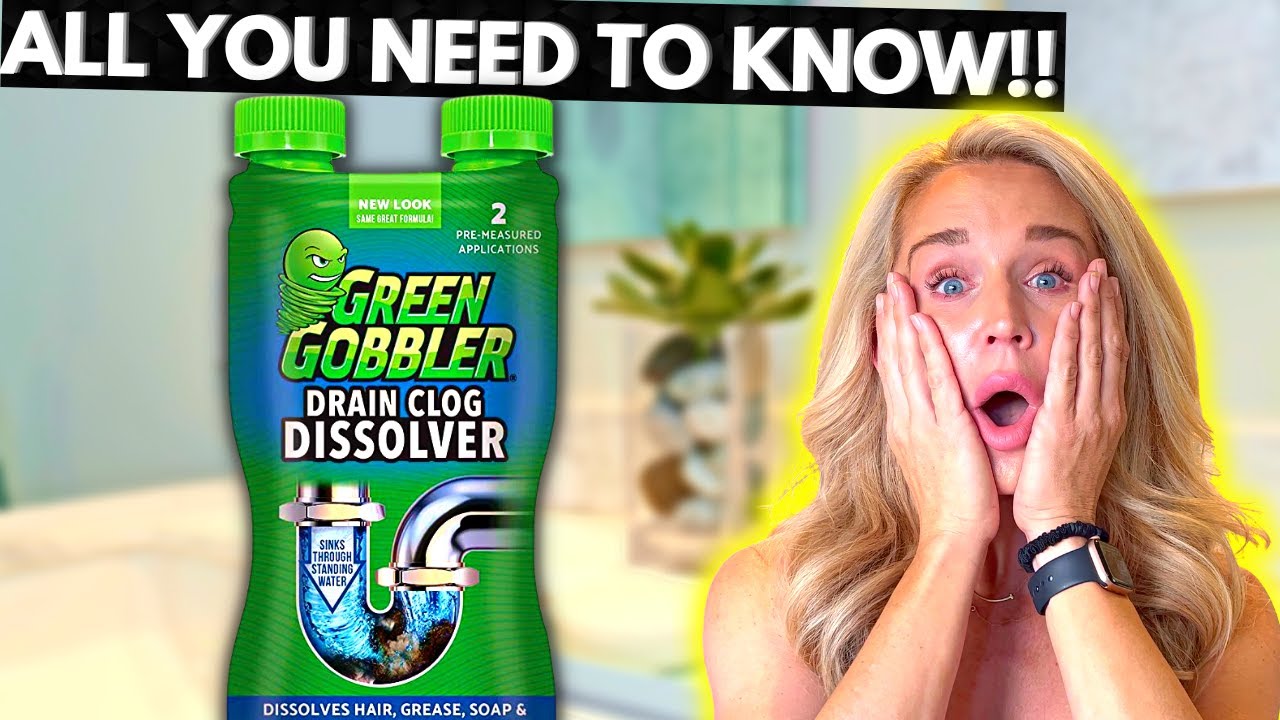 Green Gobbler Drain Clog Dissolver (Full Review) Link in Comments