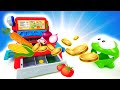 Ам Ням и игровой набор для самых маленьких Play-Doh КАССА. Видео ИГРУШКИ для малышей