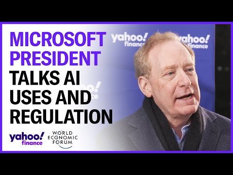 Microsoft president discusses the future of ai and regulation