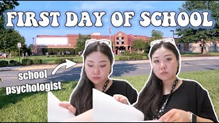 First day of school! Day in the life of school psychologist (vlog)