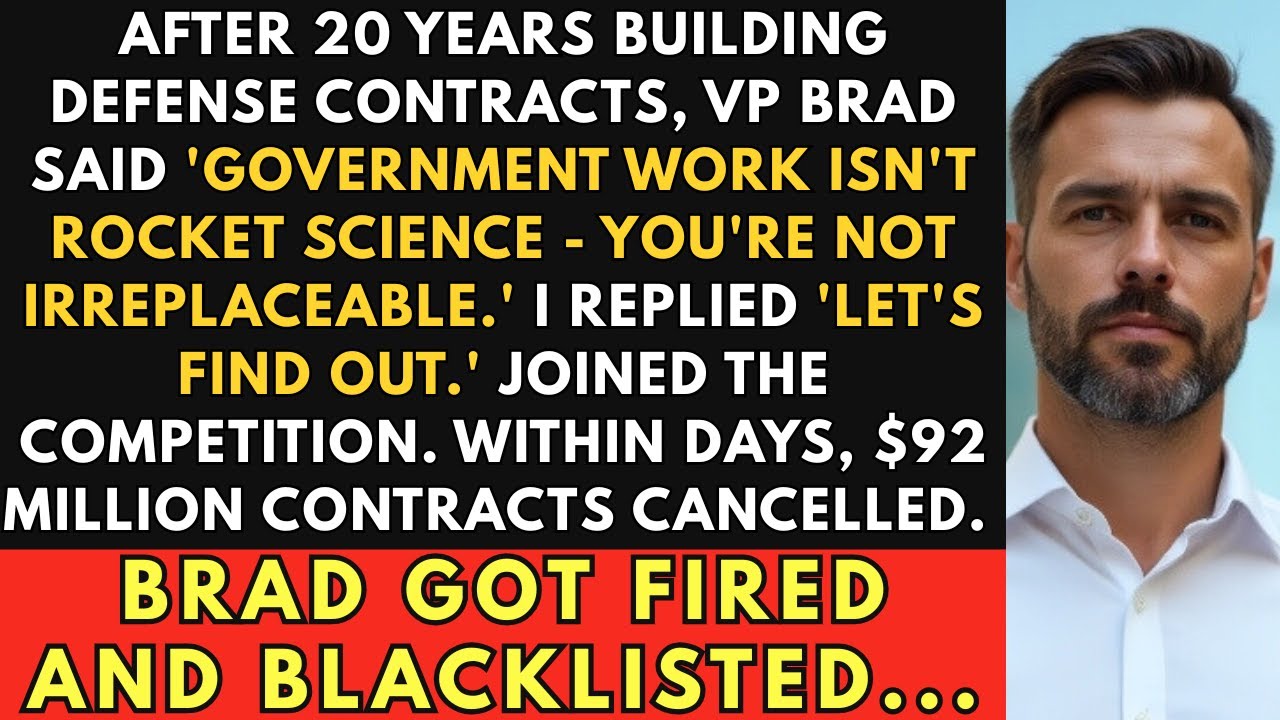 VP Told Me 'You're Not Irreplaceable' After 20 Years; Lost $92M When I Joined The Competition