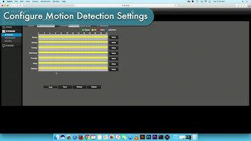 Amcrest DVR - Motion Detection Setup (HDCVI)