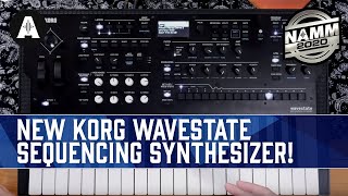 NEW Korg Wavestate Wave Sequencing Synthesizer! - NAMM 2020