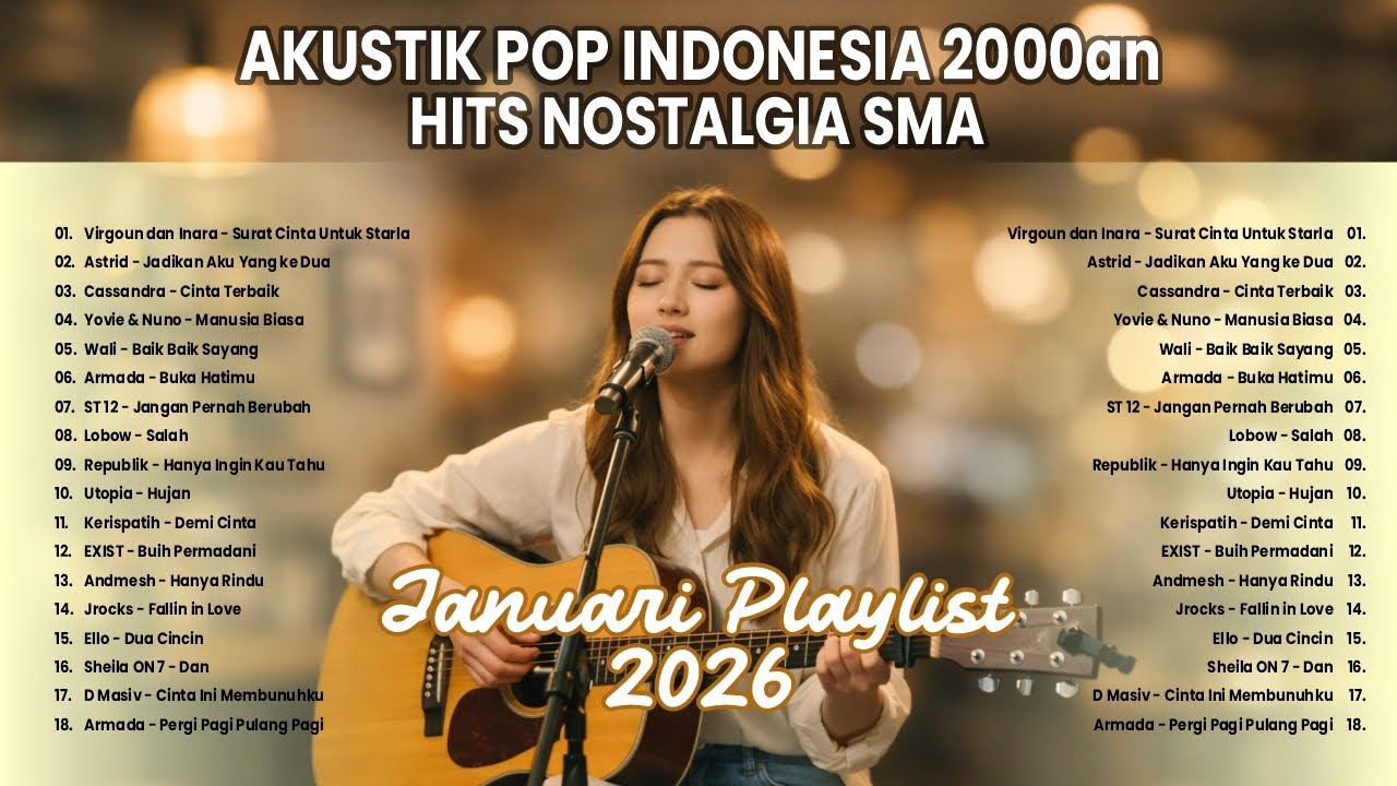 Kumpulan Lagu Indonesia Terbaik Tahun 2000-an Paling Hits & Populer (Nostalgia Masa Sekolah)