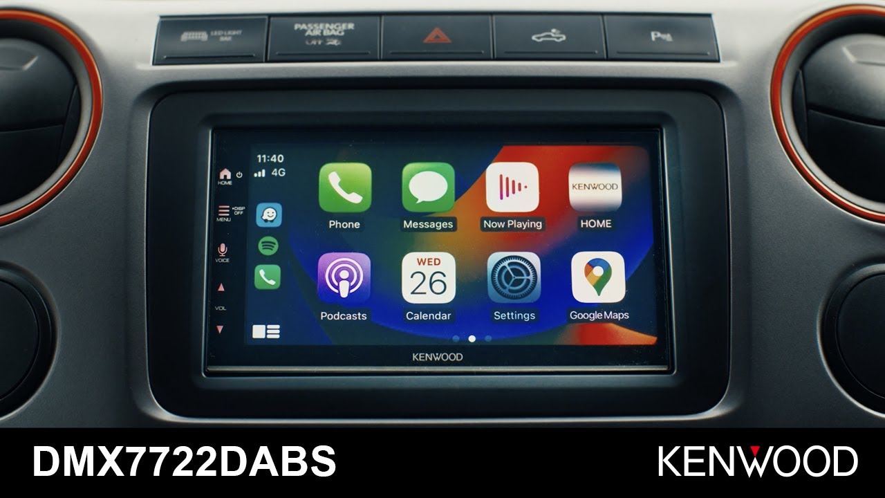 DMX7722DABS 6.8 Touch Screen multimedia system • KENWOOD UK