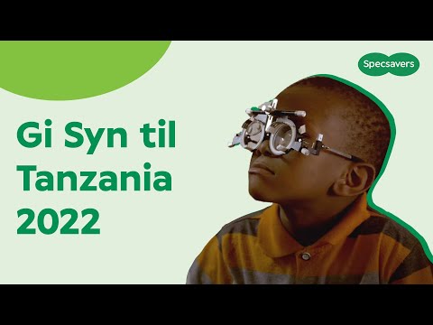 Gi syn til Tanzania - 2022 | Specsavers Norge - YouTube