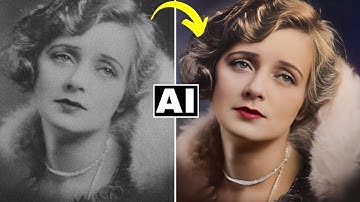 Restore and Colorize Old Photos Using FREE AI Tools - Beginners Tutorial