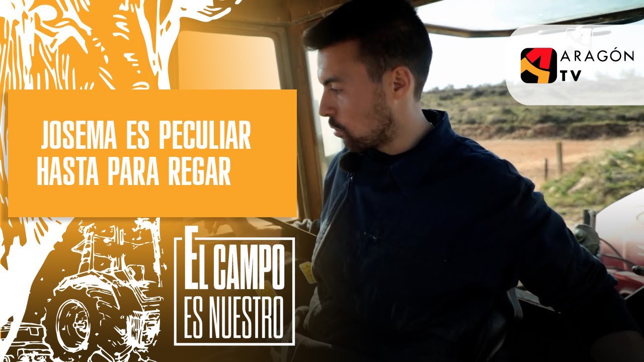 Josema es peculiar hasta para regar.