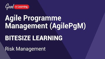 AgilePgM Bitesize Learning: Risk Management (Agile Programme Management)