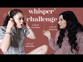 whisper challenge with cupcake aisyah