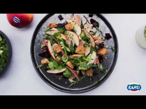 Video: Sildesalat Med Epler