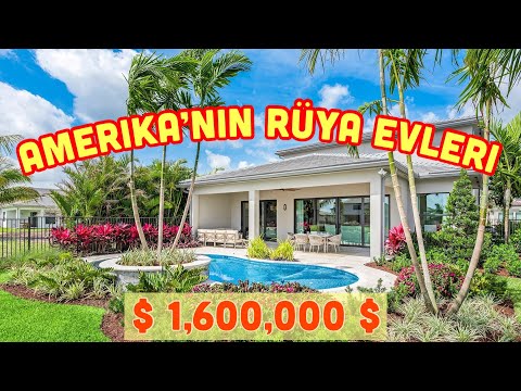 ✔️  AMERİKA’NIN RÜYA EVLERİ 🏡  |  FLORİDA YENİ EV TURU |  Amerikada Yaşam |  MIAMI - BOCA RATON