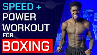 Speed and Power Workout for Boxing