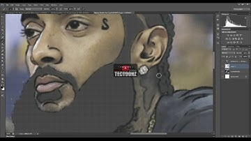 Nipsey Hussle cartoon Timelapse