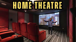 Ultimate Home Theatre In Tall Courtyard House | Dolby Atmos 7.1.4 | 160” Screen \& Soundproof Design
