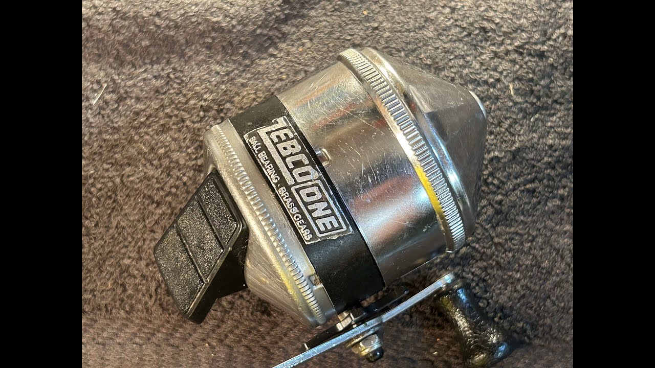 Zebco One 1991 Version -- Brake Repair and Servicing -- Young Martin's  Reels 