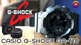 Casio G-Shock Analog-Digital Black Dial Men's Watch GA-110-1BDR | Review and Unboxing | Gizmo24