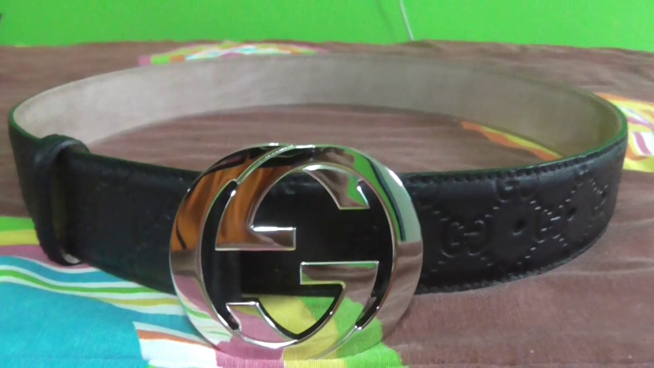 Cinturón Gucci 🎥 Trigosn18 🕷 YouTube
