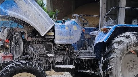 Washing My Sonalika tractor