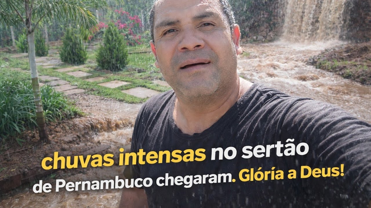 chuva no sertão de Pernambuco 25 de fevereiro de 2026 @Betinho do Sertão