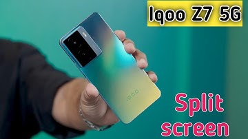 Split Screen On In Iqoo Z7 5G, Create Dual Screen In Iqoo Z7 5G, How To Use Floating Window