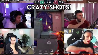 Streamers/Pro players Reacts To f0rsakeN INSANE 4K In VCT