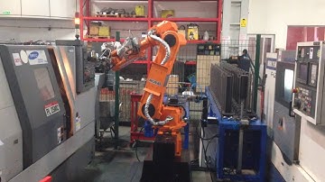 NACHI - MC20 ROBOT - CNC TENDING APPLICATION