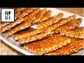 КОЗИНАКИ из кунжута за 3 минуты. Очень быстро и просто!/Susamli krokan tarifi